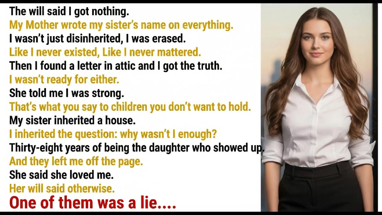 My Parents Left My Sister Everything | Then I Found My Mother's Secret Journal