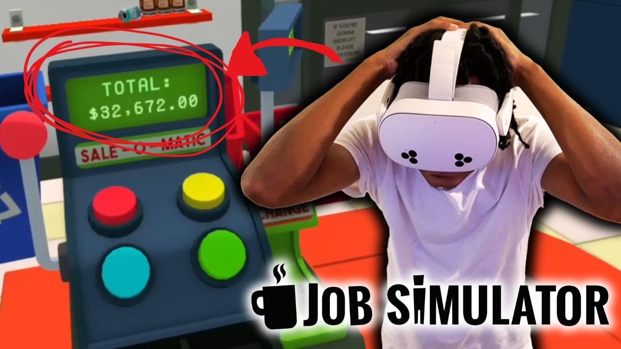 Is A 9-5 Harder Than Streaming??? | Job Sim VR