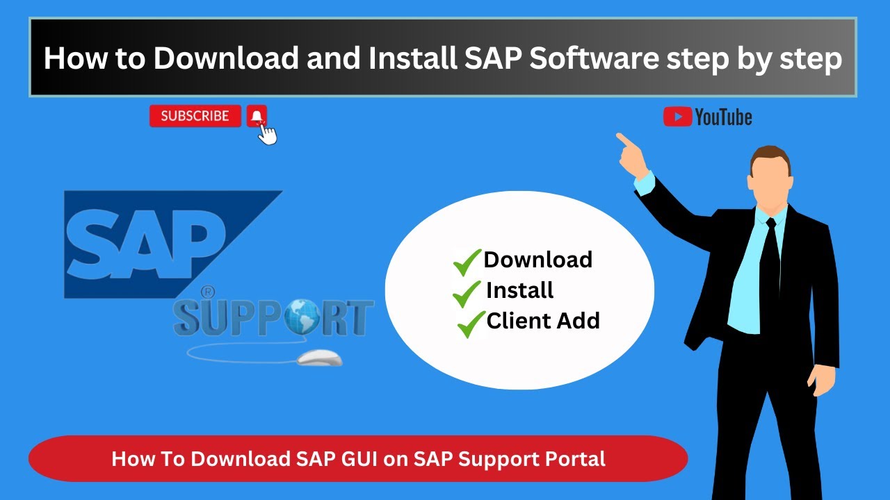 How to Download and Install SAP Software step by step | Gui for Windows | Lates Version ( 2024 )