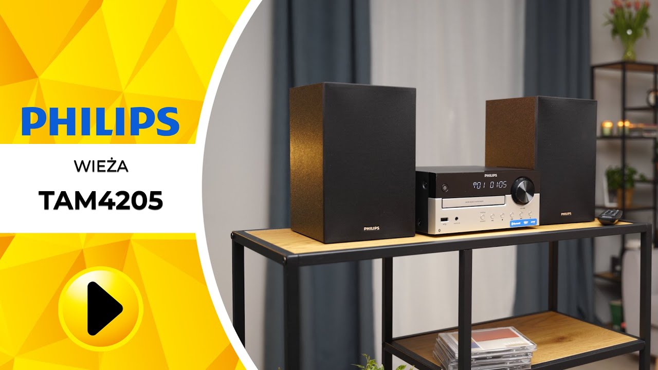 Wieża PHILIPS TAM4205 | Wideoprezentacja