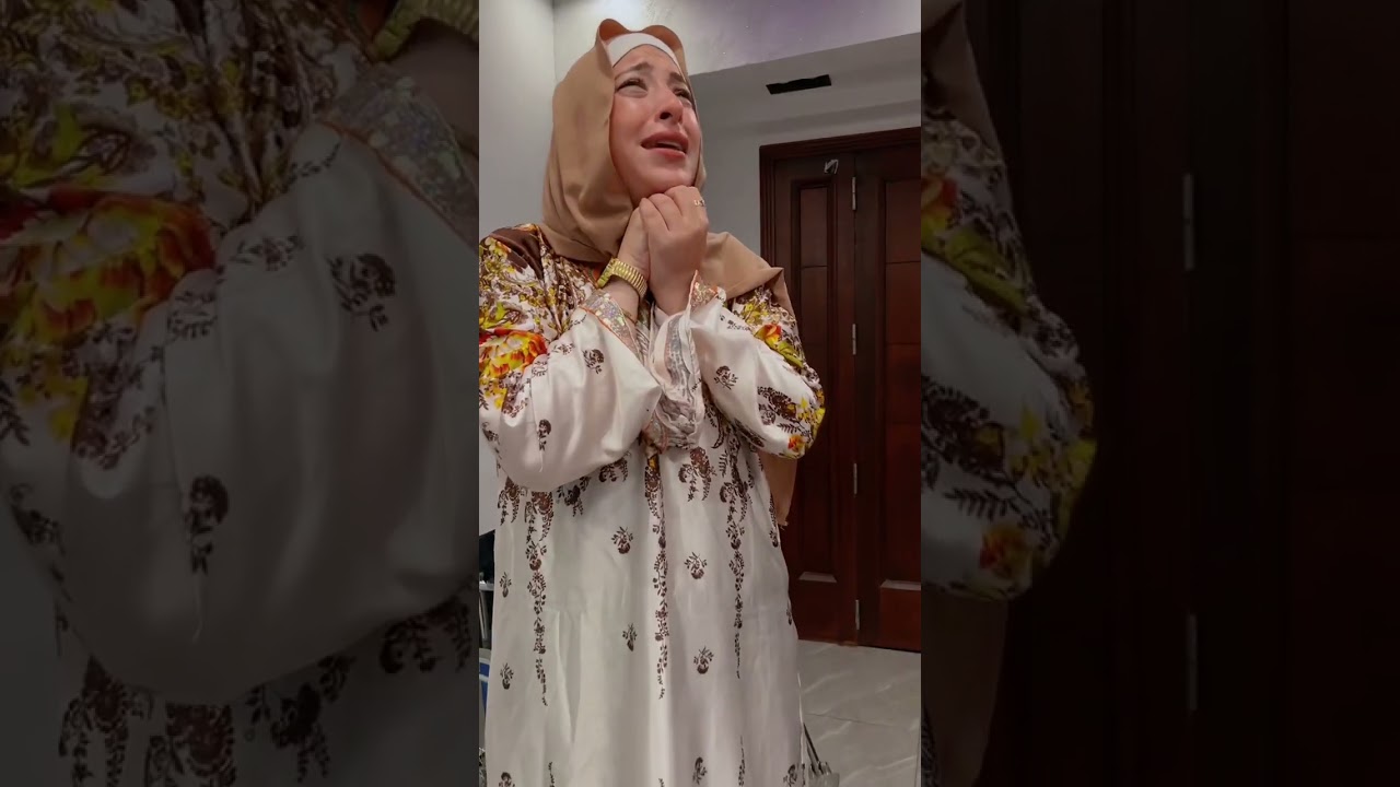 العروسه عندها جلطه شوف قضاء الله