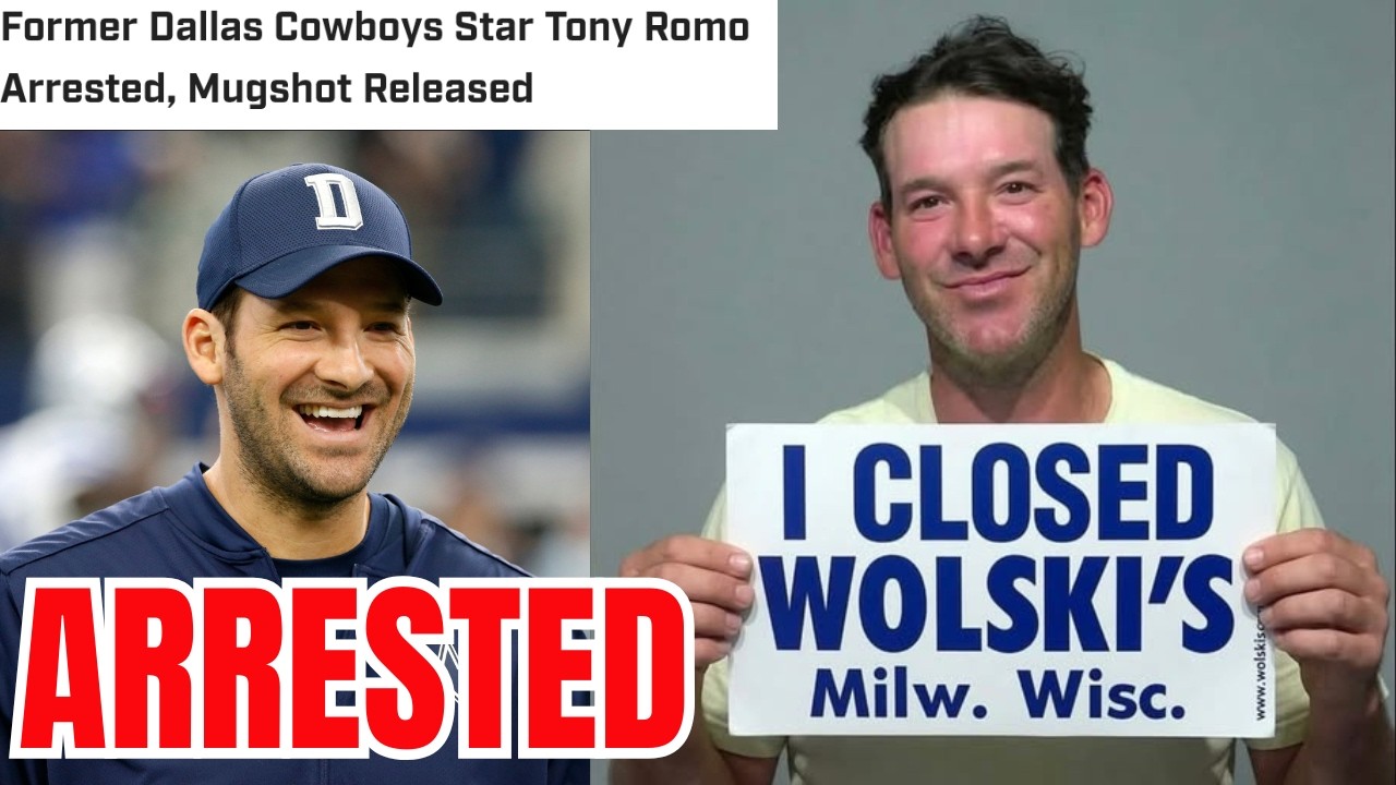 Cowboy LEGEND CBS Analyst Tony Romo BUSTED For Early Evening DRUNK DRIVING! NFL Fans React!