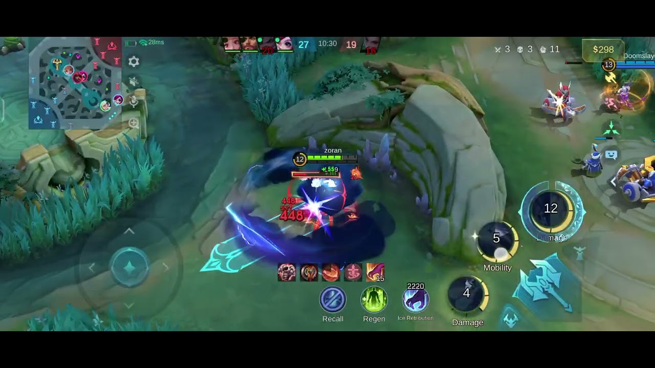 My first game with this new hero