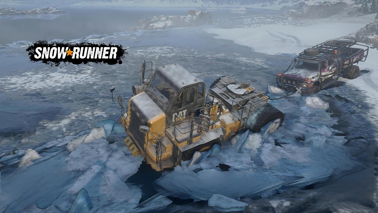 SnowRunner Essa entrega foi complicada - #4k