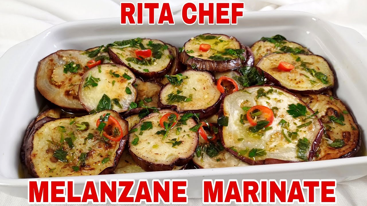 МАРИНОВАННЫЕ БАКЛАЖАНЫ🍆РИТА ШЕФ-ПОВАР | MARINATED EGGPLANT.