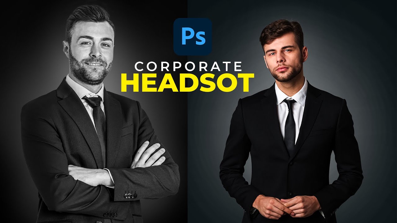 Professional Headshot editing in Photoshhop | Headshot Editing Tips & Trics in Photoshop