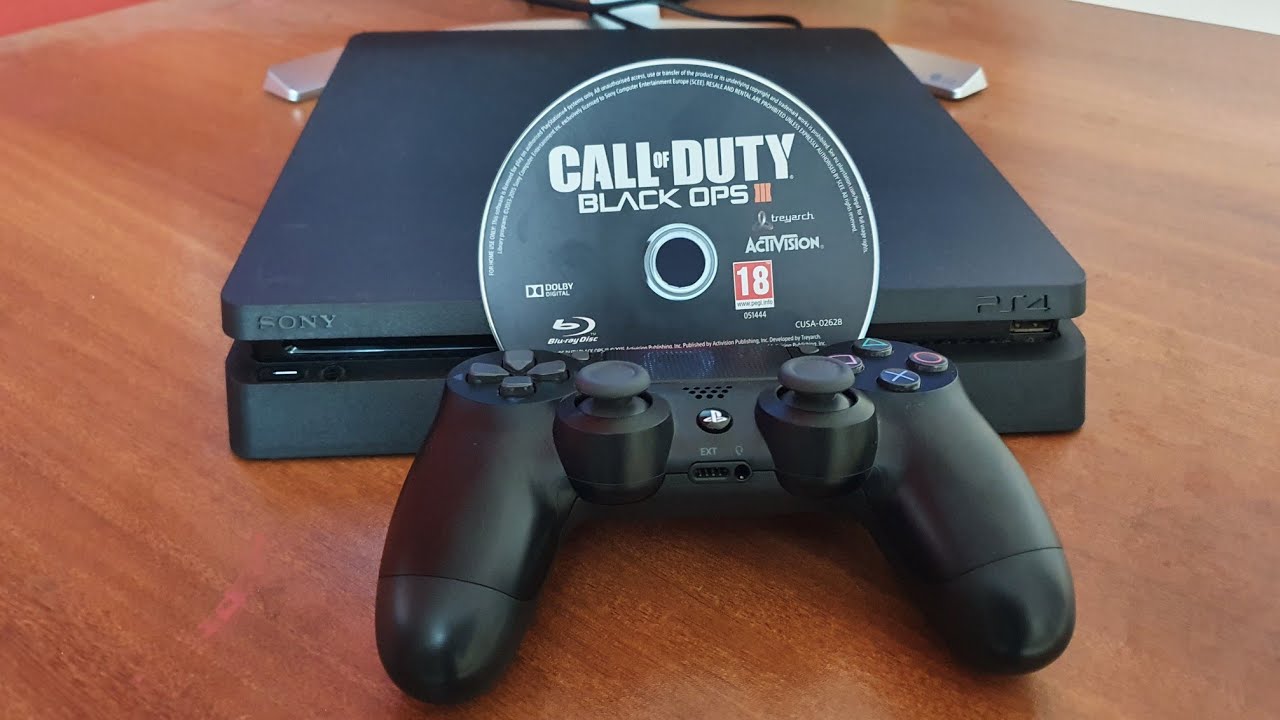 COD BLACK OPS III on PS4 Slim (1080P Monitor)