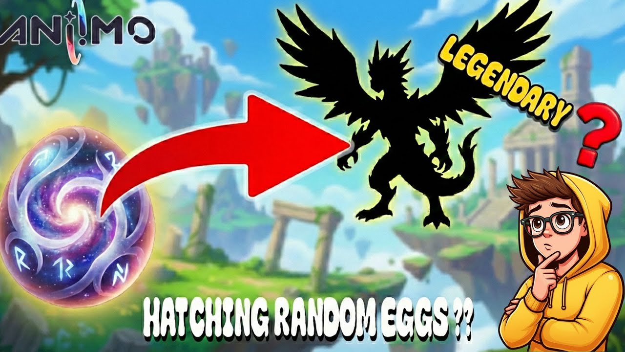 GOT A RARE ANIIMO FROM EGG OR NOT ??