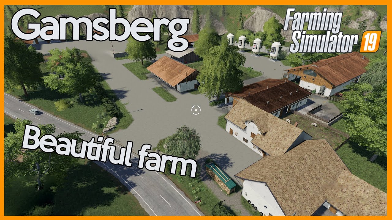 Basic farm build on Gamsberg - Timelapse - Farming Simulator 19