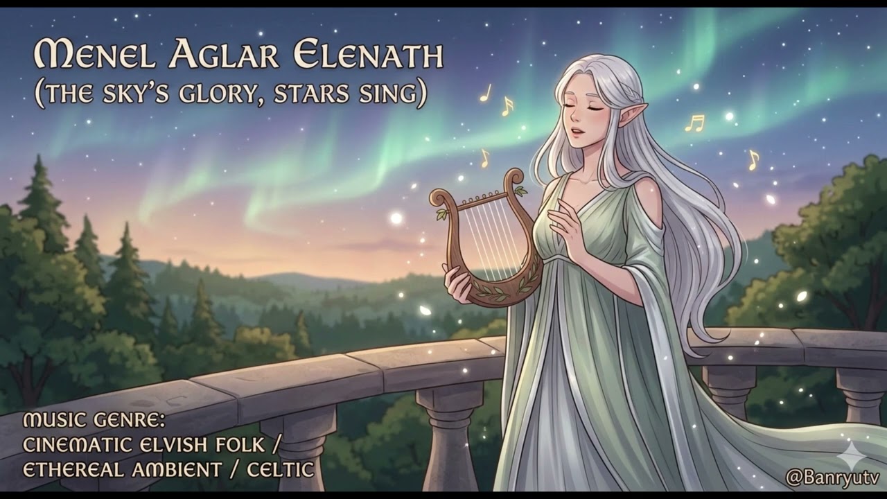 Lullaby for Middle-earth | Sindarin Elf Fantasy Song (Lord of the Rings)