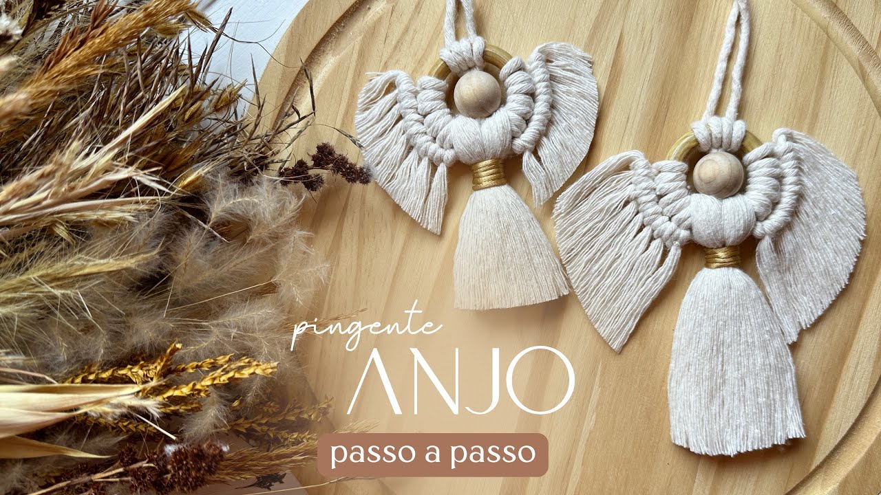 TUTORIAL | ANJO em MACRAMÊ para o seu Natal | Macrame Christmas