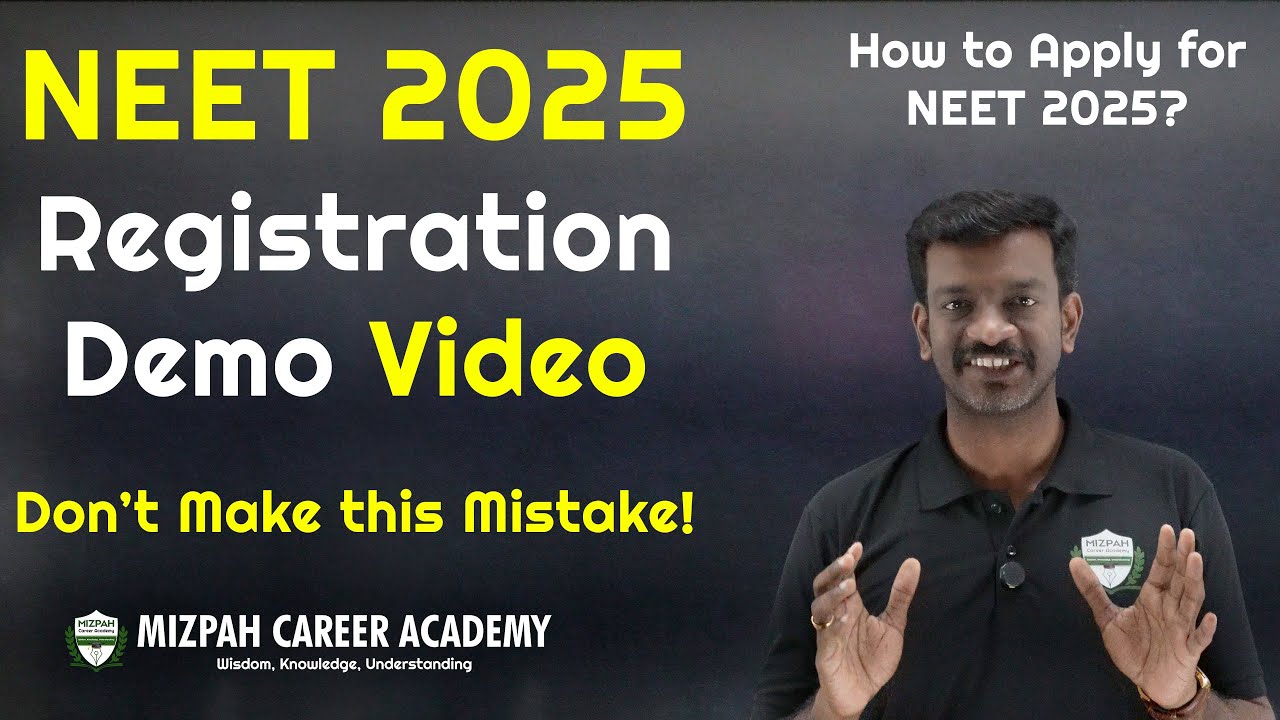 How to Apply for NEET 2025 - நீட் தேர்வுக்கு எப்படி விண்ணப்பிப்பது - இந்த தவறுகளை செய்யாதீர்கள்🔥Demo