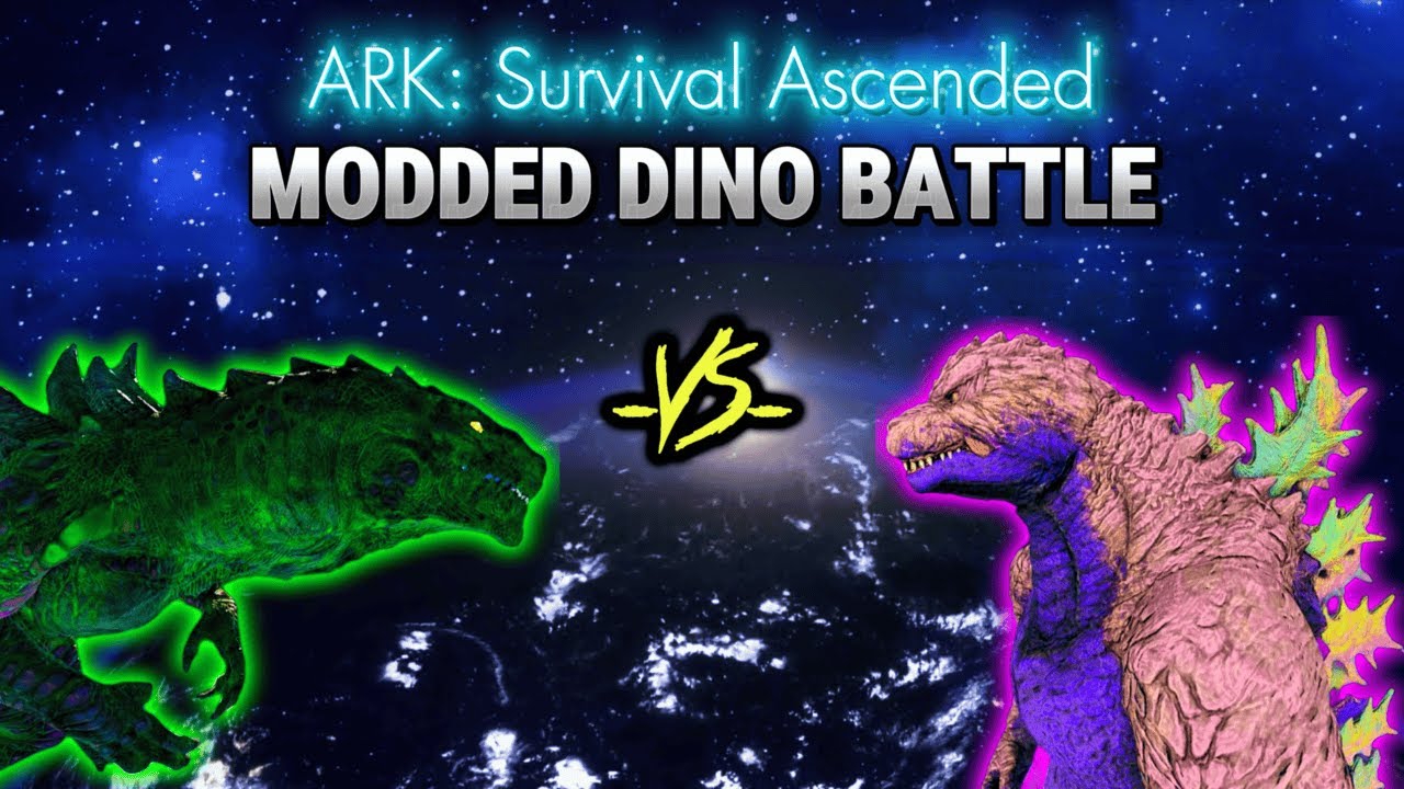 Godzillas Invades ARK… This Modded Dino Battle was NOT what I excepted