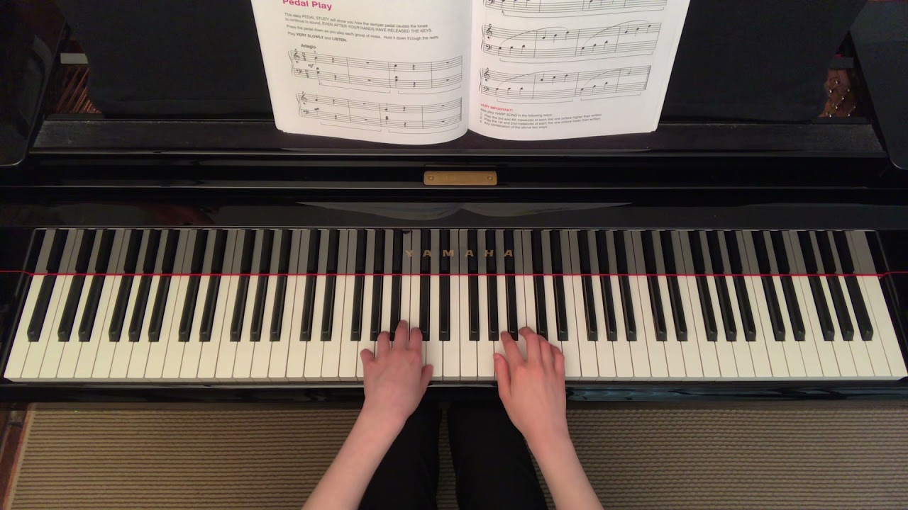 Pedal Play | Alfred&rsquo;s Basic Piano Library Lesson Book Level 1B