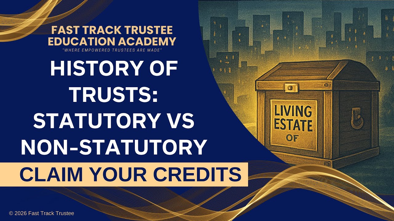 History of Trusts, and Statutory vs Non-Statutory