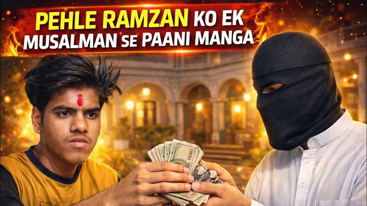 Muscleman say first Ramzan Pe Paani Manga😳