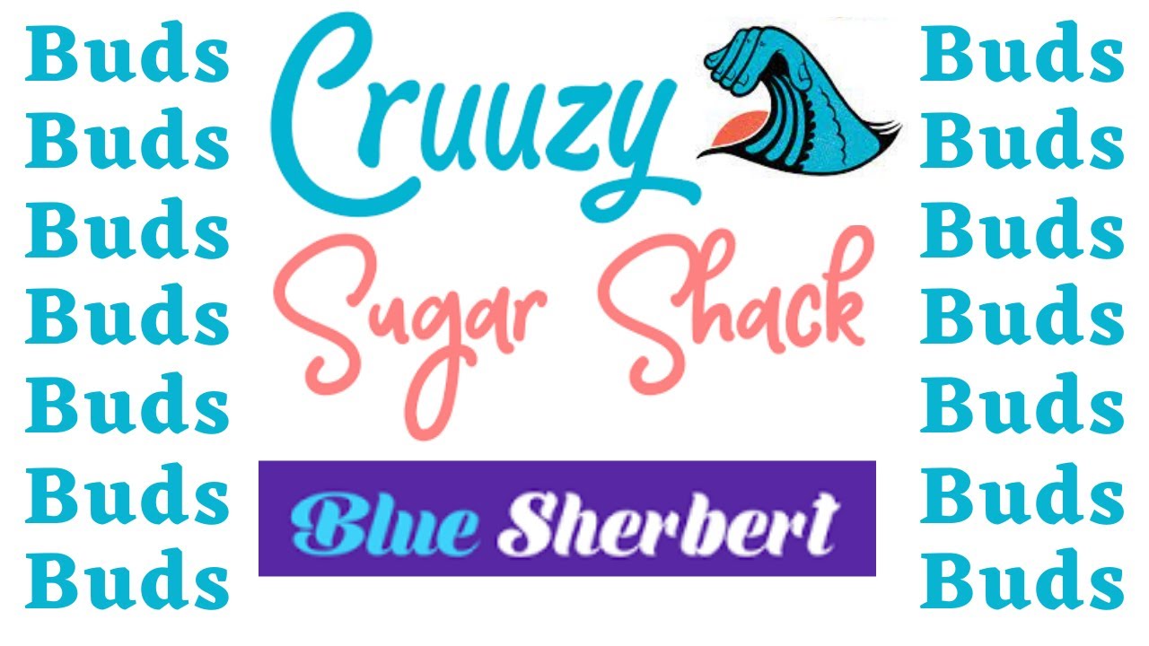 Cruuzy Sugar Shack &ldquo;Blue Sherbet&rdquo; Buds