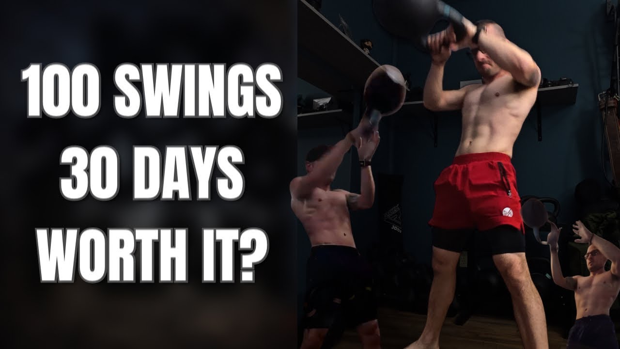 100 Kettlebell Swings a Day - I tried it so you don’t have to