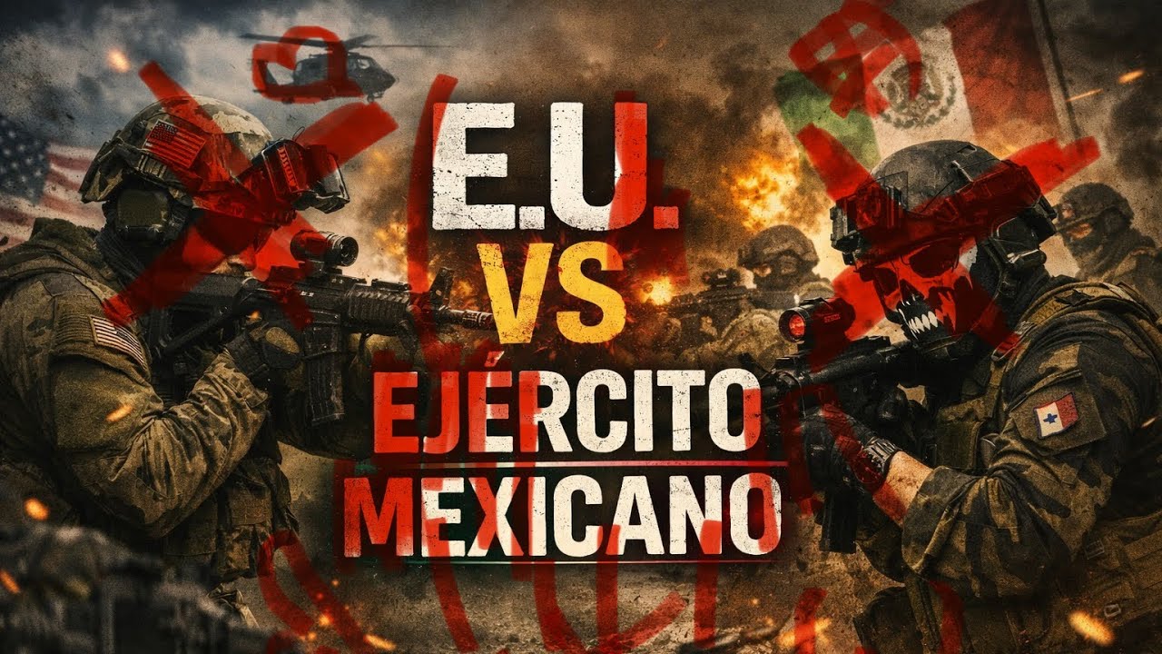 E.U. Vs Ejemex, inicia la intervención extranjera en México (Airsoft).