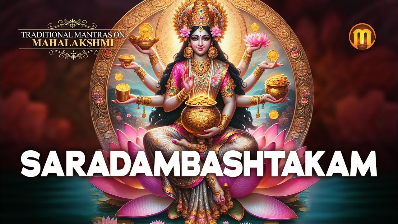 Saradambashtakam  | Video | Sankaran Namboothiri | Traditional  Mantras on Mahalakshmi