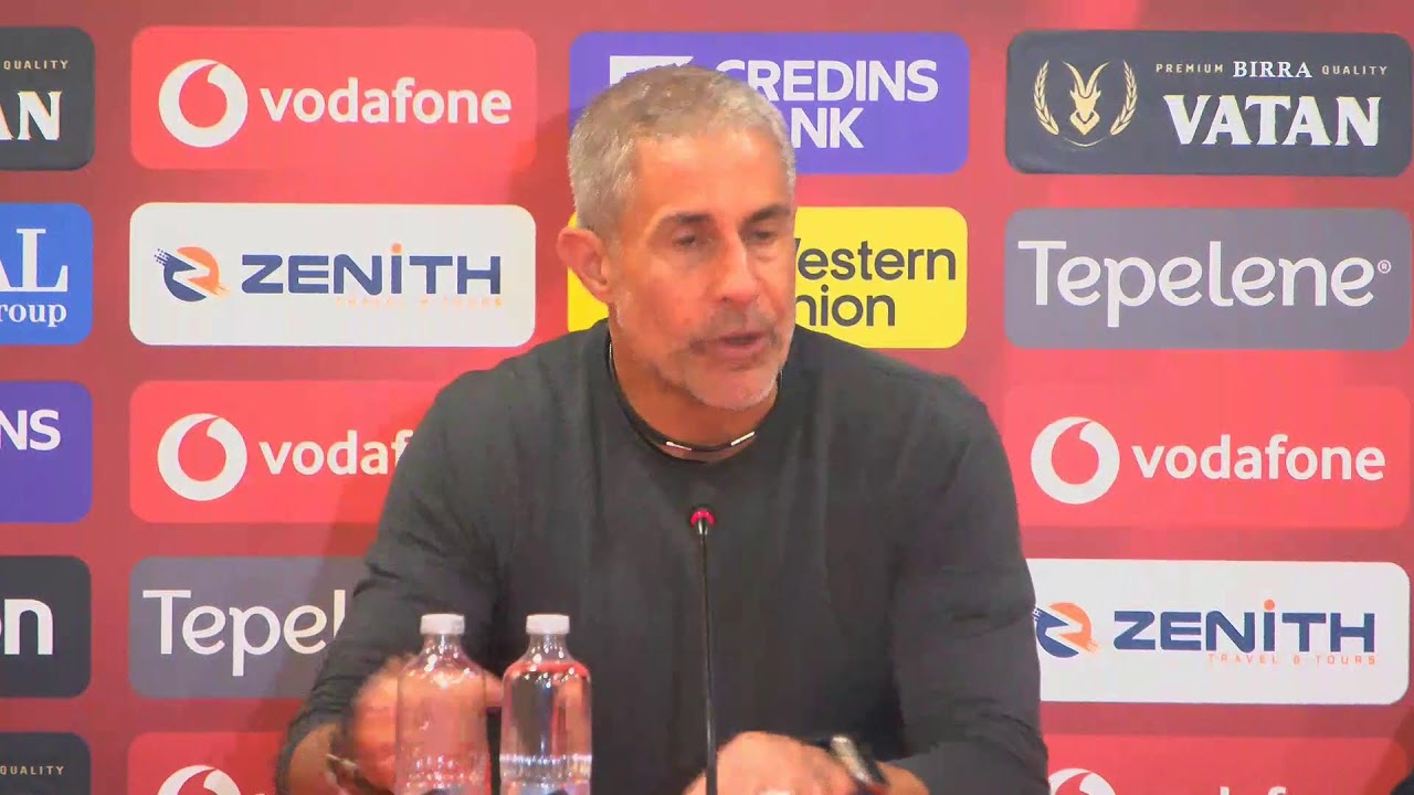Konferenca e trajnerit Silvinjo pas fitores me Jordaninë