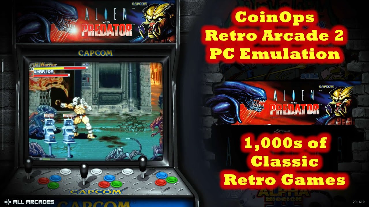 Even More Beautiful PC Emulation Gaming - CoinOps Retro Arcade Elites 2 Sunset