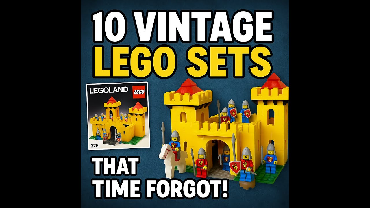 10 Vintage LEGO Sets from the '70s That Time Forgot!