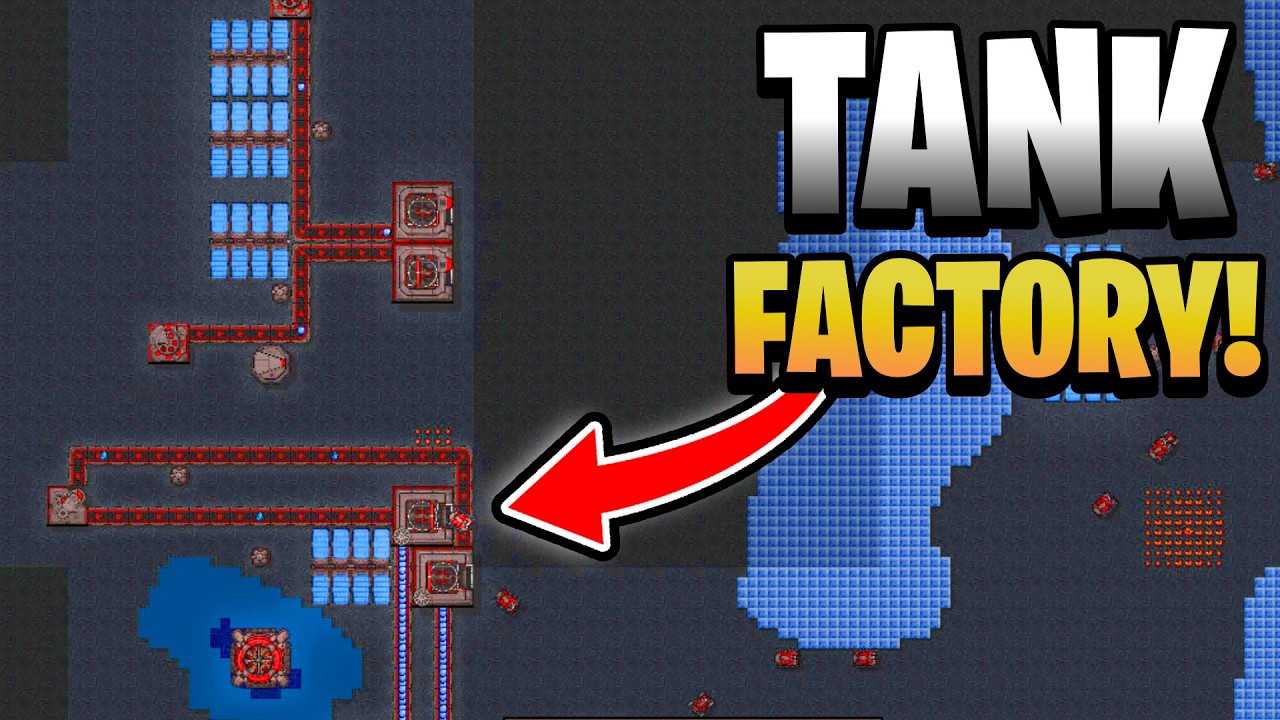 В этой новой игре про автоматизацию я построил СВЕРХМОЩНЫЙ военный завод!