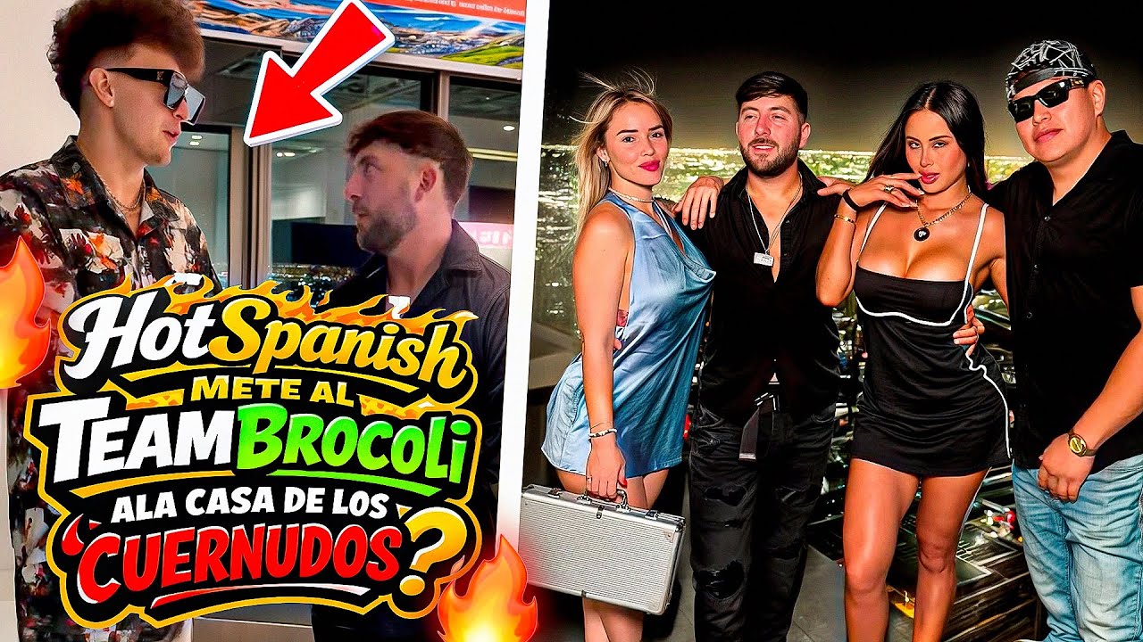 HOTSPANISH Y TEAM BROCOLI ALA CASA DE LOS CUERNUDOS 😱 (EL REGRESO Episodio 2)