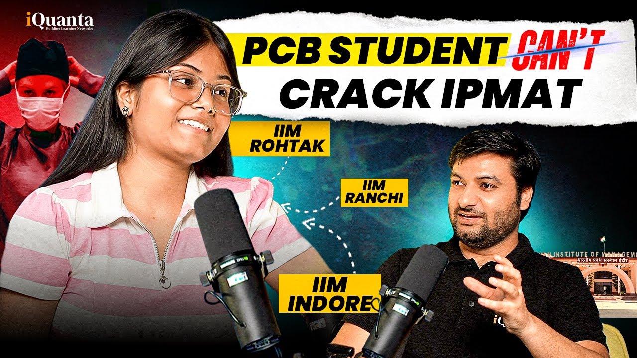 IPMAT Indore Topper Interview | PCB & NEET Aspirant Shweta Singh Cracks IPMAT Indore