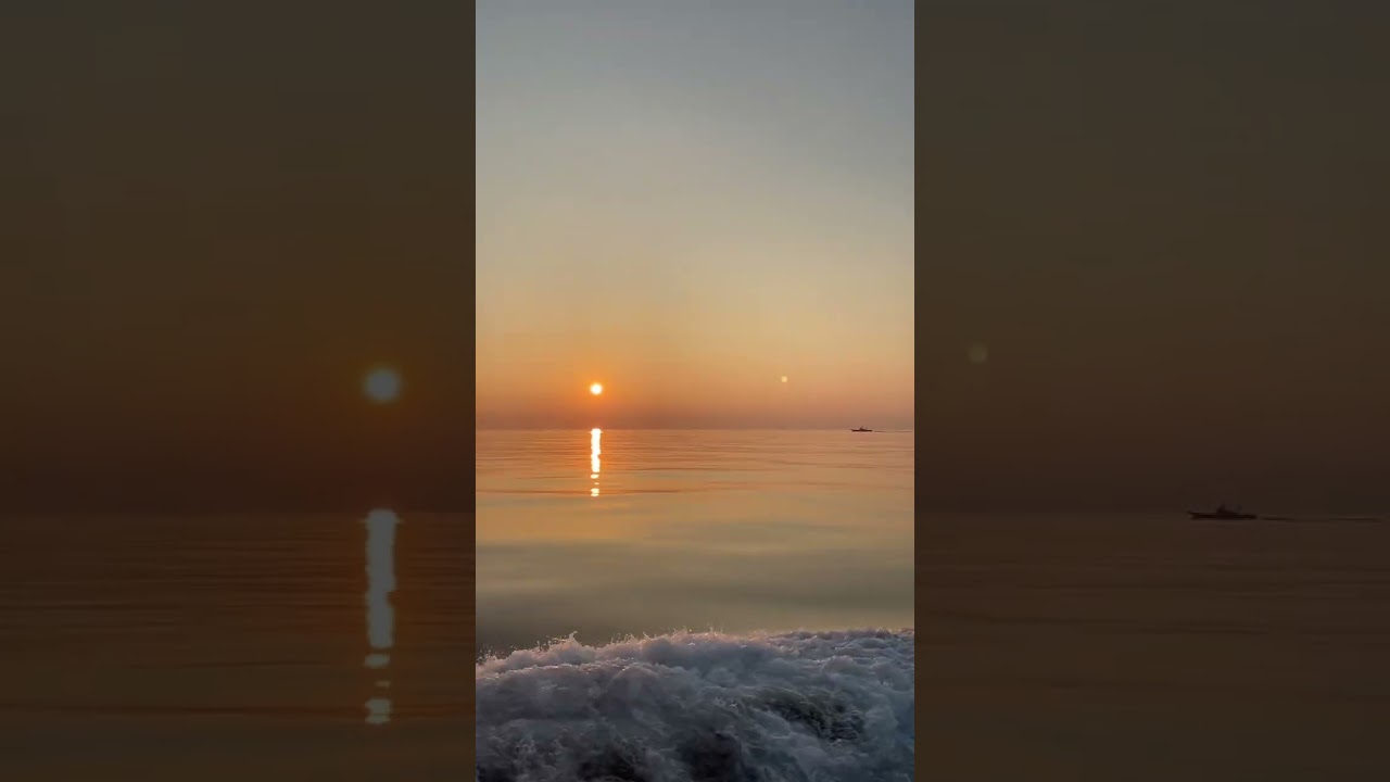 Ocean Sunset Vibes 🌅#shorts #minivlog #Nature #RelaxingViews