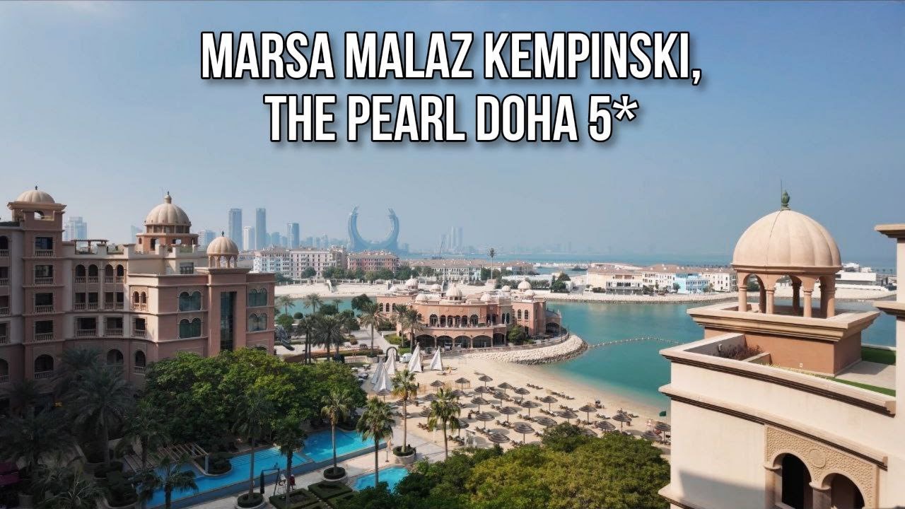 Внутри самого экстравагантного отеля Катара — королевского люкса в Marsa Malaz Kempinski, The Pea...
