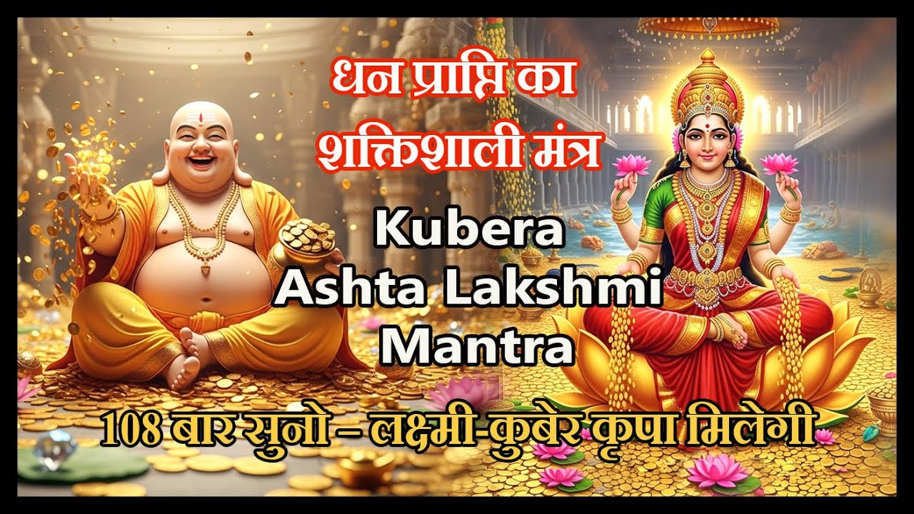 Kubera Ashta Lakshmi Mantra | धन प्राप्ति के लिए शक्तिशाली कुबेर अष्टलक्ष्मी मंत्र | Kubera Mantra