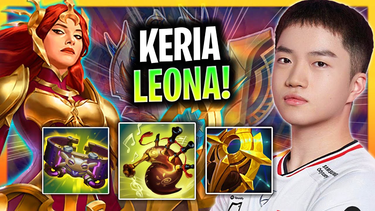 T1 KERIA LEONA SUPPORT vs NIDALEE | T1 Keria Leona SUPPORT Guide Patch 26.3 League of Legends