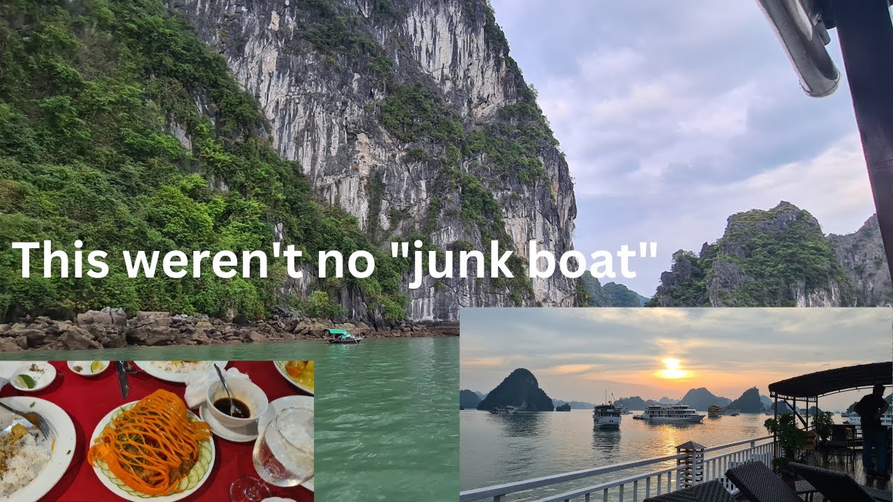 Hanoi to junk boat on Halong Bay
