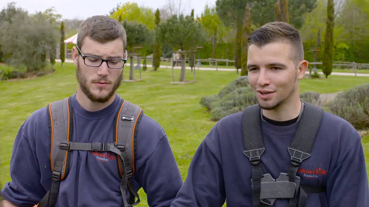 Les produits à batterie Husqvarna s'invitent au Puy du Fou !