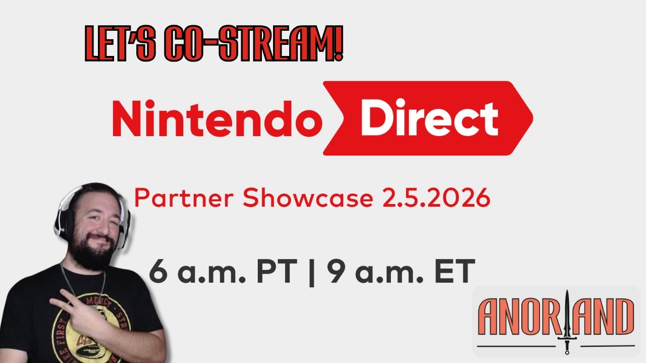 NINTENDO DIRECT CO-STREAM!