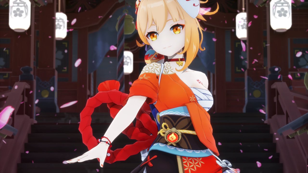 【原神/Genshin Impact x MMD】Senbonzakura / 千本桜 / せんぼんざくら - ''宵宫/Yoimiya''