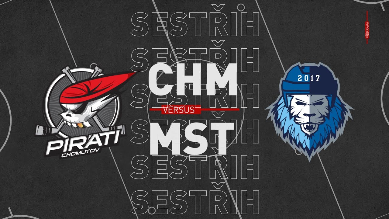 SESTŘIH: Piráti Chomutov - MOSTEČTÍ LVI 9:4
