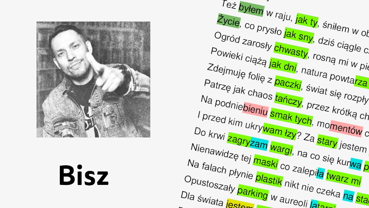 Bisz - Zapadam Się W Pamięć | Rym za rymem