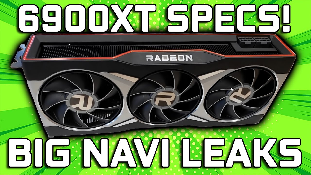 Big Navi Specs Leaked - AMD RX 6900XT, 6800XT, & 6800 RDNA2