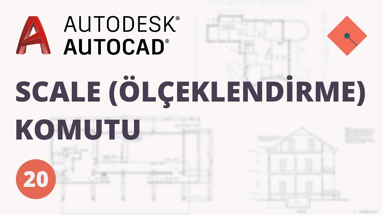 AutoCAD Dersleri #20 | Scale (Ölçeklendirme) Komutu