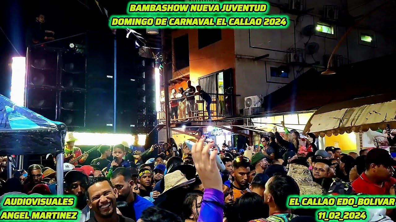 JUNIOR BAMBA BAMBASHOW NUEVA JUVENTUD DOMINGO DE CARNAVAL EL CALLAO 2024