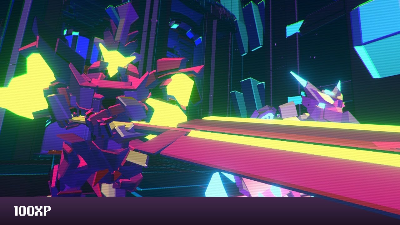 What is DESYNC? A fast paced arena shooter with a 80's 