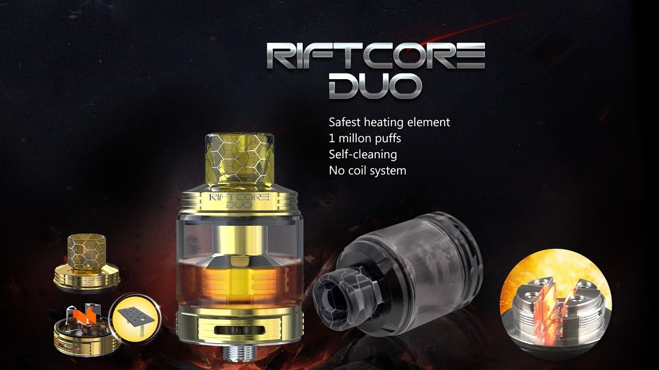 Joyetech RFC RIFTCORE DUO Atomizer | Innovative no coil system!!