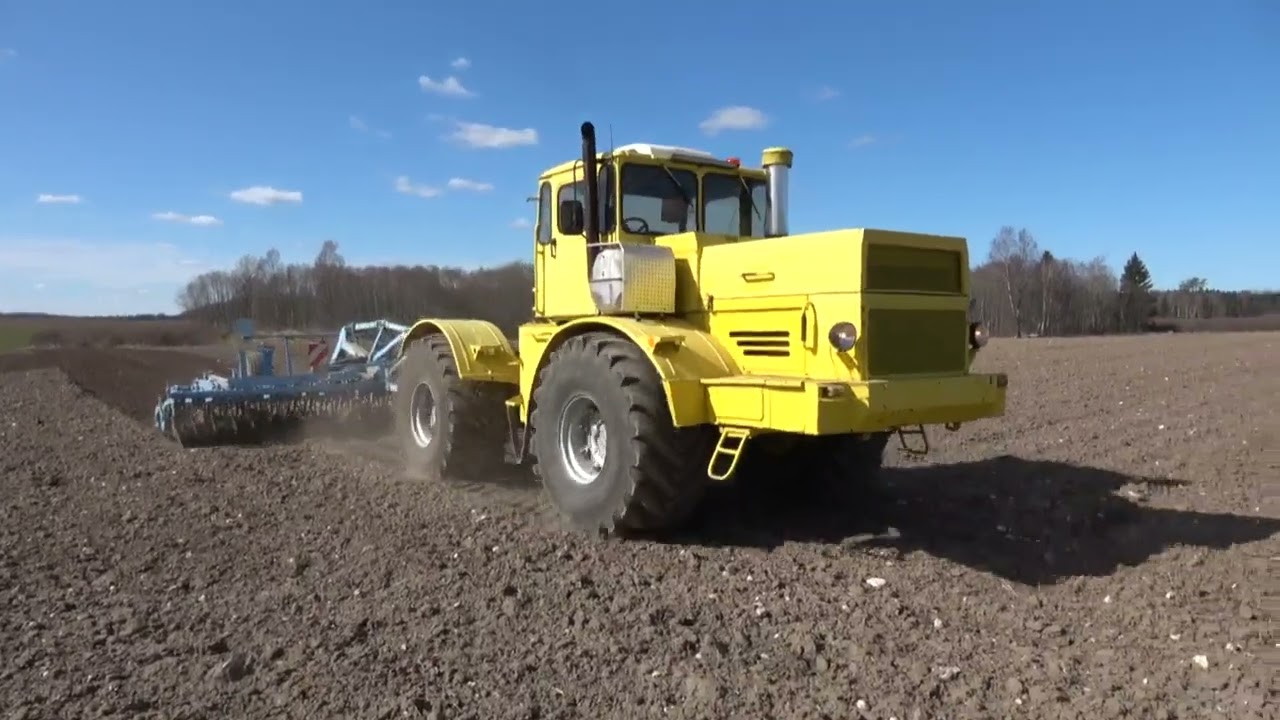 K-701 Kirovets (1987) + Lemken Rubin 9