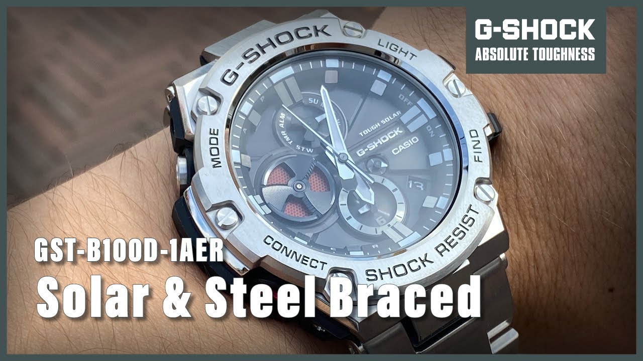 Unboxing The New G-Shock GST-B100D-1AER