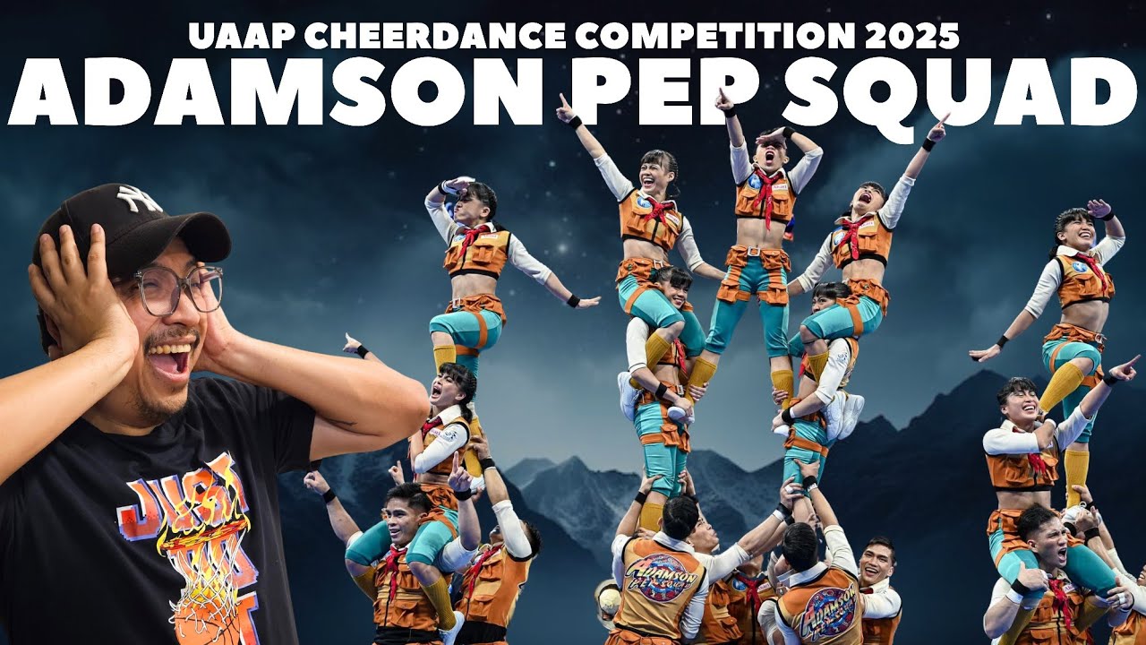 ADAMSON PEP SQUAD - UAAP Cheerdance Competition 2025 | REACTION