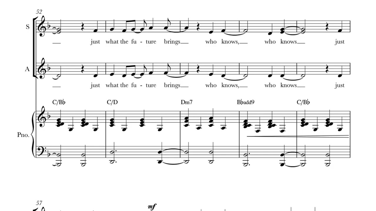 Dancin' the World Away Soprano Part Track