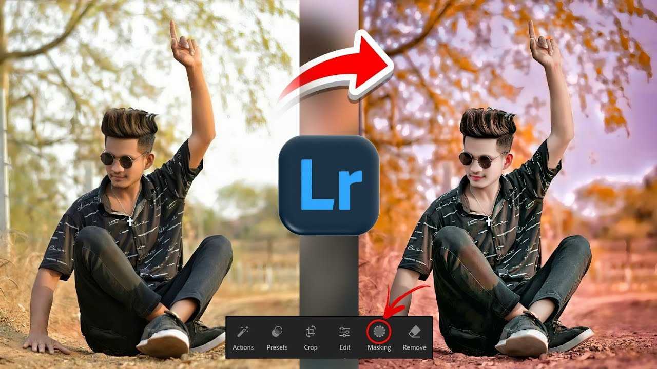 Lightroom Mobile Cinematic Photo Editing 🔥 | 1 Click Viral Preset | Lightroom Tutorial 